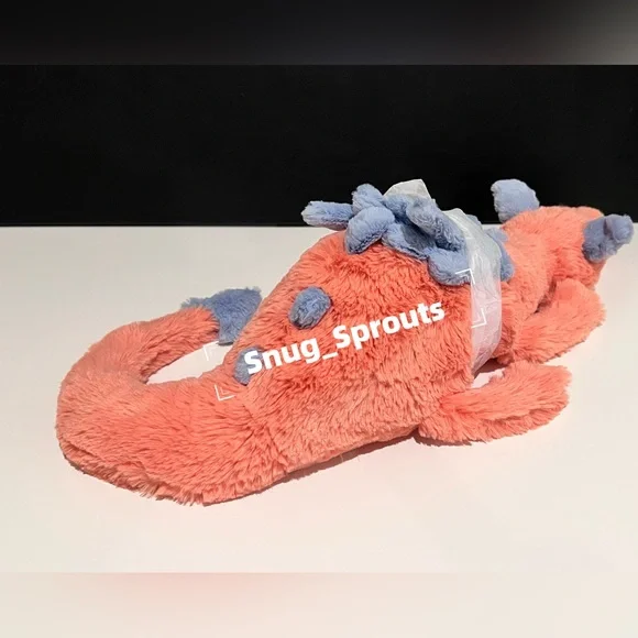 AUTHENTIC‼️ Jellycat Persimmon Dragon Large 20“ - NWT- FAST SHIPPING - Picture 3 of 6